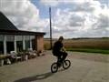 Vilde bmx stunts